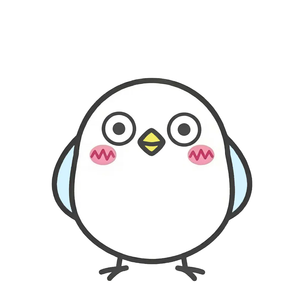 もちもちバード正面